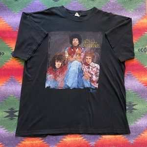 VINTAGE JIMMI HENDRIX ELECTRIC LADYLAND BAND T SHIRT SIZE XL GOOD CONDITION